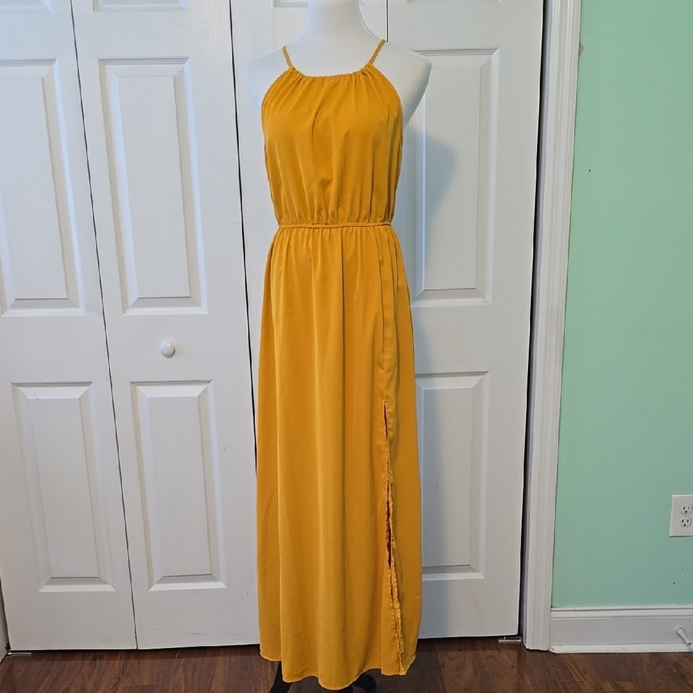 Yellow Maxi Dress